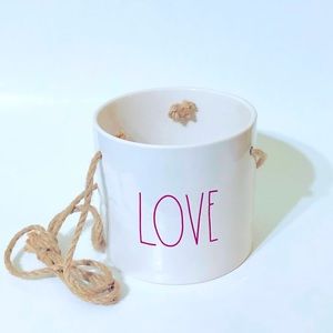 Rae Dunn LOVE ❤️ Hanging plant pot